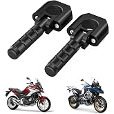 Universal Motorcycle Footrest for 22-32 mm Fender for ADV Touring | Universal Crash Bar Mount Rest Pedal for Tracer 9 NC750 V