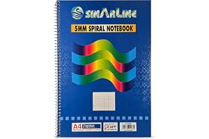 Sinarline Side Spiral Notebook A4 70 Sheet