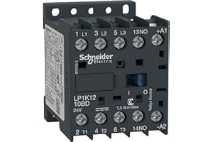 Schneider Electric - TeSys LP1K - contacteur - 3P - AC-3 440V - 12A - bobine 24Vcc - LP1K1210BD