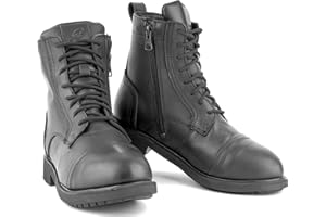 Black Guard Oxford Motorcycle Boots