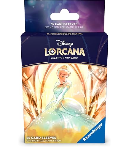 disney sorcerer's arena epic alliances card sleeves Disney's Sorcerer's Arena: Epic Alliances Premium Card Sleeves | 100 Card  Protector Sleeves