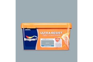 Bruguer ULTRA RESIST Pintura para paredes ultra lavable Gris Polar 4L