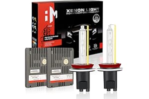 ‎WATTSTAR Wattstar HB4/9006 HID Headlight Conversion Kit,6000K,DC12V,24 months Warranty,Restoration Kit.(Pack of 2)…