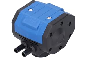 Atyhao Pulsatore per mungitrice, pulsatore Pneumatico per mungitrice a 2 uscite Regolabile per Parti di mungitrice per capre Bovine