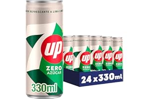 7UP SEVEN UP Zero Lot de 24 x 330 ml