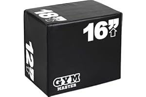 GYM MASTER High Density Foam Plyo Jump Boxes