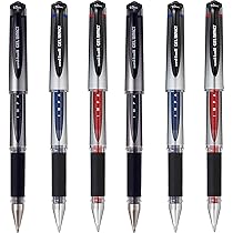 Penne Gel Signo UM-153S - Inchiostro Super Ink Blu, 1mm, Anti-Manomissione, Confezione Da 12 - Foto 14