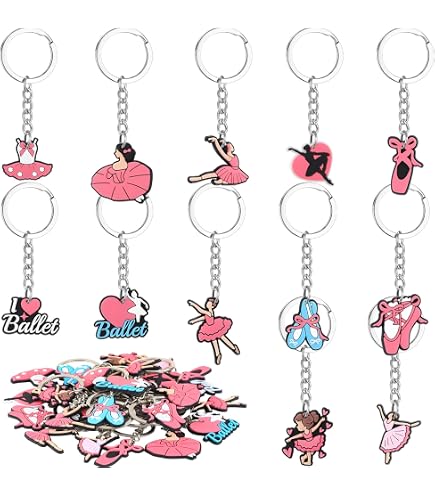 Portachiavi Charm Danza 'Il Linguaggio Nascosto Dell'Anima' – Ballerina Balletto – Regalo - Foto 3