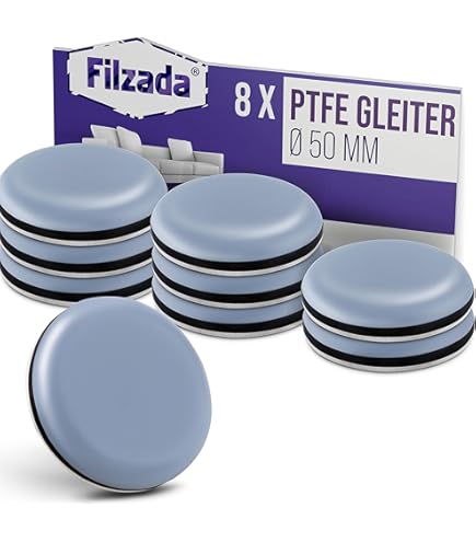 Patin Chaise à Visser 36Pièces Patins En Téflon à Visser 25mm Patins De Meubles Carre Avec 36 Vis En Acier Inoxydable Ptfe Patins Glisseurs Pour Meubles Pour Protection Efficace De Vos Meubles