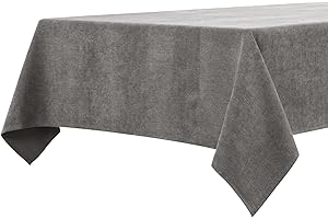 BALCONY & FALCON Mantel Rectangular Mantel Antimanchas Mantel Impermeable Mantel de Cocina para Cumpleaños Navidad