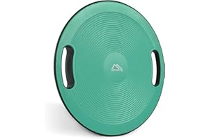 ‎MSPORTS MSPORTS Balance Board Premium 40 cm Durchmesser inkl. Übungsposter und Work Out App GRATIS - Therapiekreisel Physiotherapie Wackelbrett