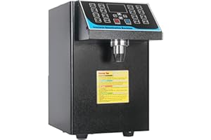 biniliubi Machine Quantitative à Fructose Distributeur Automatique Acier Inoxydable Bubble Tea Fructose éQuipement Thé Bulles Milch Sucre Pompe à Sucre Boutique Softdrink Distributeur Sirop Sucre