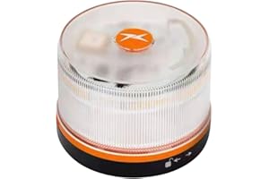 Mi Ko Mi Ka Baliza V16 de Emergencia DGT 3.0, Conectada con Geolocalización, Homologada, IP54, Visibilidad 1km, Datos hasta 2038, Blanco