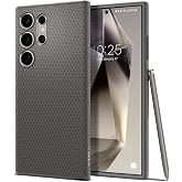 Spigen Liquid Air | Samsung Galaxy S24 Ultra Case [Flexible] [Air Cushion Protection] Galaxy S24 Ultra Back Cover | TPU - Marble Gray
