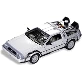 Welly Back To The Future - DeLorean Time Machine [Part II] 1/24 &Ouml;l&ccedil;ek Diecast Metal Model Ara&ccedil;