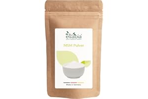 ELTABIA MSM Polvere 200 g | 99,9% di zolfo organico puro | Metilsulfonilmetano Premium senza additivi | Vegano