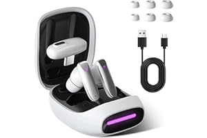 Newzerol Auriculares para Juegos de Baja Latencia de Grado Esports, 2.4G USB-C Dongle BT 5.2 de Conexión Dual, Compatible para Quest 3/2/1 Pico PS5 Steam Deck PC Switch iOS Dispositivos Android