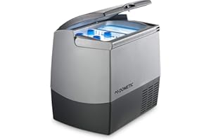 Dometic CoolFreeze CDF 18 przenośna elektryczna lodówka z kompresorem, 18 litrów, 12/24 V, do samochodu, ciężarówki lub łodzi z czujnikiem baterii
