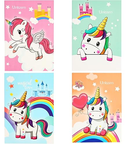 Totum Kit Créatif - Licorne - Unicorn - Sticker Book 4 Sheet - +250 Autocollants Totum Kit Créatif - Licorne - Unicorn - Sticker Book 4 Sheet - +250 Autocollants