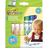 Crayola Mini Kids - Loisirs Créatifs - 8 feutres lavables - dès 1 an