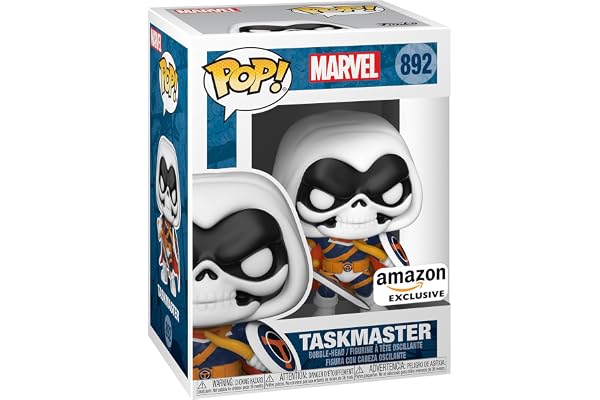 Funko Pop! Marvel: YOTS - Taskmaster - Marvel Comics- Exclusivité Amazon - Figurine en Vinyle à Collectionner - Idée de Cadeau - Produits Officiels - Jouets pour Les Enfants et Adultes