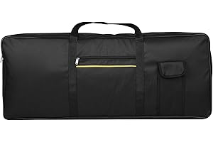 Btuty Gepolsterte Tasche mit 61 Tasten für Keyboard, elektrisches Klavier, Oxford-Gewebe