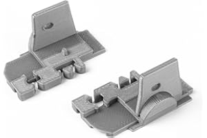 RICREO Tappi terminali ricambio per binari a rullo Velux tende, compatibili con modelli DKL-S, DKL-SWL, DG-S e DJ-S P.N. 948595 ricambio guide per Tende Velux