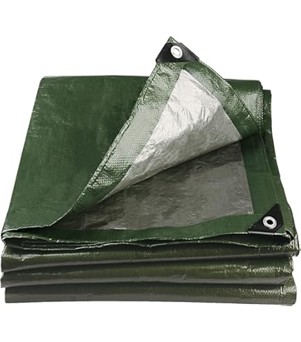 KAV - Tarpaulin Waterproof Heavy Duty 130 GSM LARGE - 6M X 9 M (20ftx