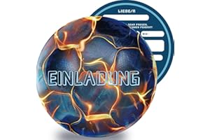 NVTRSD 12x Einladungskarten Fussball Einladungskarten Kindergeburtstag Junge, Fußball Einladungskarten Jungen für Jungs und Mädchen - Einladungskarten Geburtstag - Fussball Deko Geburtstag Kinder