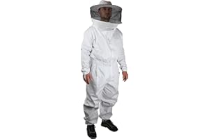 FÖRSTER-FELLNEST Qualité de vêtement certifiée - pour apiculteurs : combinaison d'apiculture, salopette d'apiculture, 100 % coton respirant