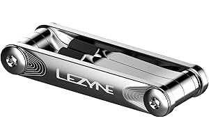 LEZYNE SV PRO 5 Bicycle Multi-Tool, Alloy Side Plates, Stainless Steel Bits, Hex 3/4/5/6mm, Phillips, Compact Bike Tool