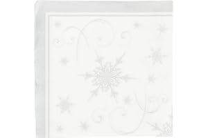 Neviti 671796 Shimmering Snowflake Napkins