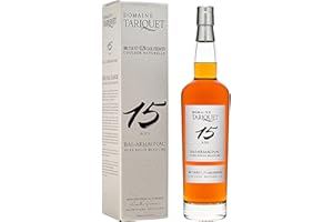S.C.V. Chateau du Tariquet Armagnac 15 Years Château du Tariquet Folle Blanche AOC 0.70 Liter
