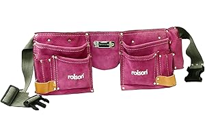 Rolson 68630 Double Leather Tool Pouch