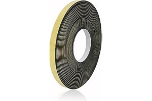 TIHNY EVA-skumtejp 1 mm x 10 mm x 10 m, självhäftande tätningslist