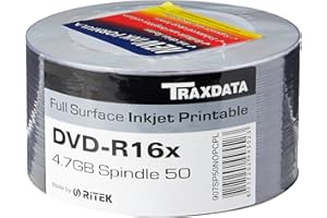 TRAXDATA DVD-R 4,7GB 16X White FF Printable SP*50