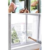 Buffer &Ccedil;ift Camlı Pencere Uyumlu &Ccedil;ift Kanat Pencere Sinekliği