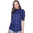 Vastraa Fusion Men's Cotton Checkered Shirt