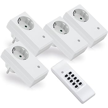 Presa Con Telecomando Unitec - 3 Prese, Radiofrequenza 433.92MHz, Portata 25m, Argento, Per Interni - Foto 9