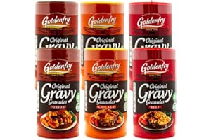 HAMPERLY GIFTS Gravy Granules Variety Bundle Containing Goldenfry Original Onion 2pk, Goldenfry Beef 2pk, Goldenfry Chicken 2pk 300g (6 Packs)