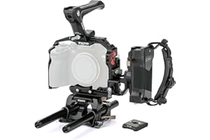 TILTA TA-T30-B-B-2 Camera Cage klatka na aparat a7 IV Pro zestaw do Sony A7M4 A7 IV Alpha A1 A9 A9 II Alpha 7 IV klatka Support (czarna)