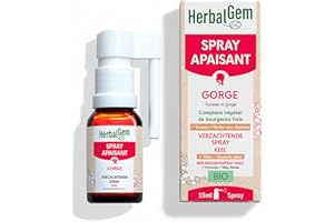 HerbalGem - Spray Gorge Apaisant Bio 15ml