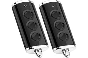 AKVF Émetteur Portail Garage Compatible avec Hörmann BiSecur HSE2-868-BS, HSE4-868-BS, HS5-868-BS pour Hörmann ProMatic Série, SupraMatic Série Opérateur de Porte de Garage, 2 Pack