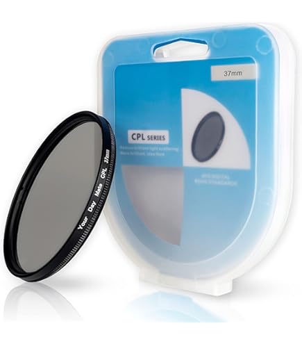 CPL Filter 55mm - Zirkularer Polarisationsfilter Für Sony Objektive