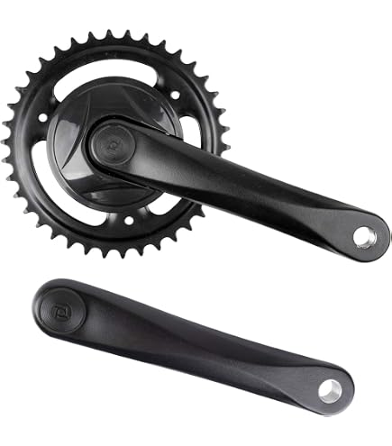 Pédalier Shimano Nexus FC-C6000 38 Dents Noir - Compatible Vélos Urbains