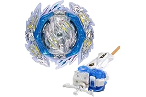 Netoke Gyro Burst Gyro Set, 4D Metal Fusion Combat Gyro, With Battling B-200 Holy Sword Launcher LR Gift Set, Modelle: B-189