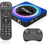 Android 13.0 TV Box, 4GB RAM 32GB ROM with Mini Wireless Keyboard | RK3528 Quad-Core 64bit Cortex-A53 Chip, Smart TV Box 8K U