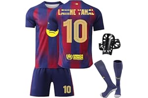 Pardofelis Maglia da calcio per ragazzi, maglia da calcio per bambini, in jersey, con maglietta e pantaloncini e parastinchi