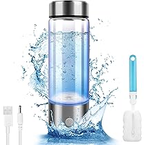 Bottiglia D'Acqua Con Generatore D'Idrogeno - 420ml, Tecnologia SPE/PEM, Fino A 5000 PPB, Portatile - Foto 11
