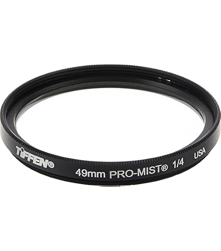 Tiffen - Filtro, 49 mm, 1/8 black pro-mist Tiffen - Filtro, 49 mm, 1/8 black pro-mist